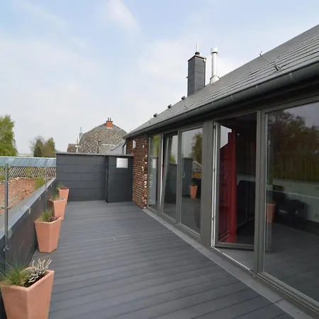 Ferienhaus Stylish Duplex With Sauna Modave